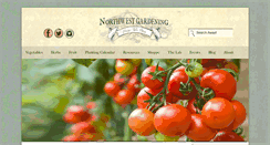 Desktop Screenshot of northwest-gardening.com
