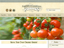 Tablet Screenshot of northwest-gardening.com